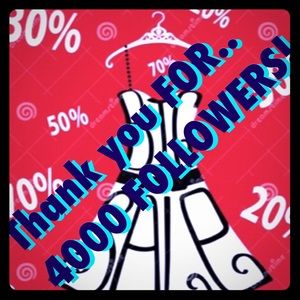 THANK YOU EVERYONE FOR YOUR FOLLOWS!!